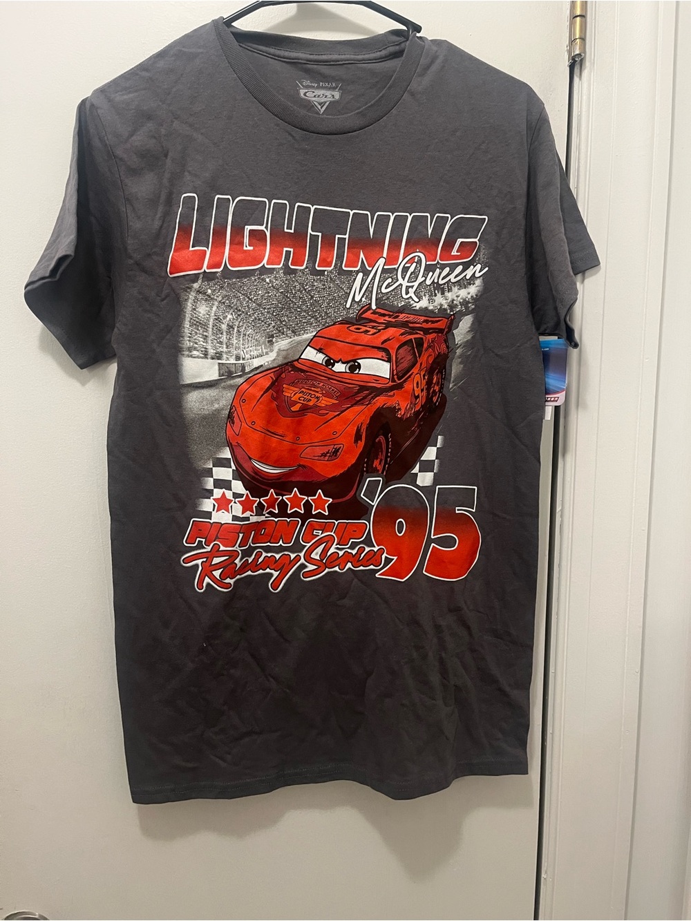 Disney Pixar Lightning McQueen Graphic Tee - Men's Black #vintage